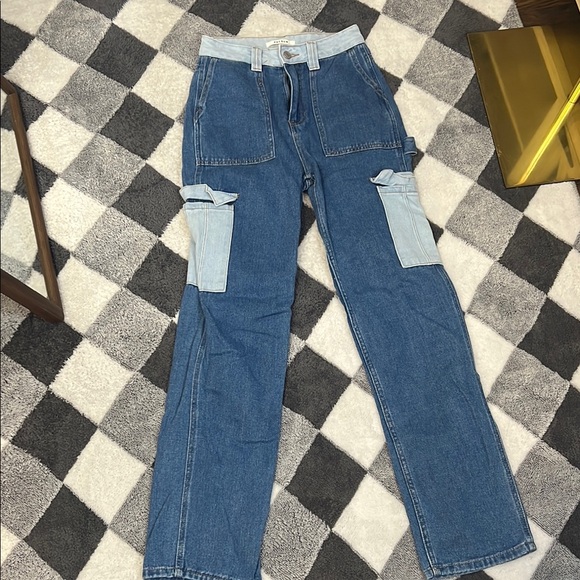 PacSun Denim - PacSun Blue Boyfriend  carpenter Jeans with Classic Denim Style